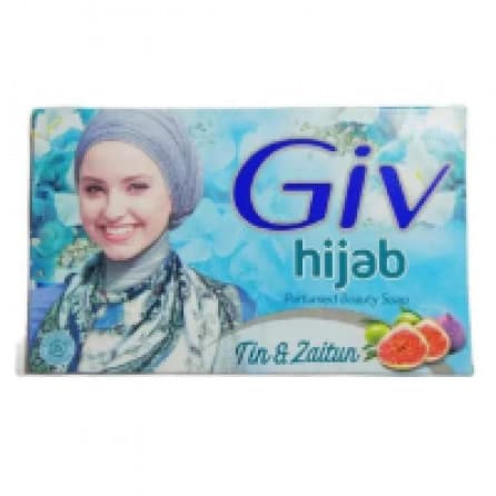 Giv Sabun Mandi Hijab Tin & Zaitun Bar 76g