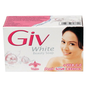 GIV SABUN MANDI WHITE SAKURA & PEARL BAR 76g
