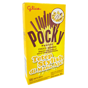 GLICO BISCUIT POCKY CHOCO BANANA BOX 42g