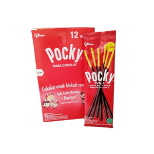 GLICO BISCUIT POCKY CHOCOLATE BOX 12x12g