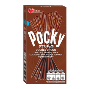 GLICO BISCUIT POCKY DOUBLE CHOCO BOX 47g