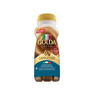 GOLDA COFFEE DRINK CAPPUCCINO BTL 200mL