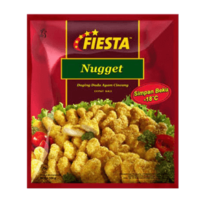 GOLDEN FIESTA NUGGET (DAGING AYAM GORENG)  PCK 500g