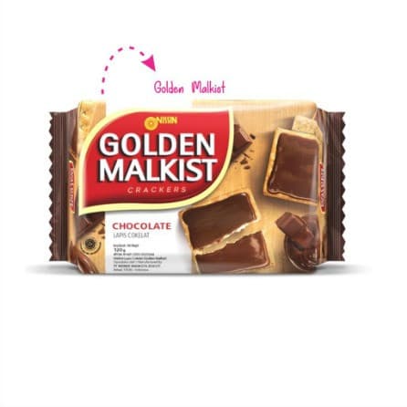 GOLDEN MALKIST CRACKERS CHOCOLATE 120G