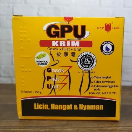 GPU KRIM CITRONELLA OIL 150G