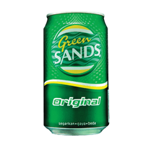 GREEN SANDS ORIGINAL LIME & APPLE  KLG 330mL