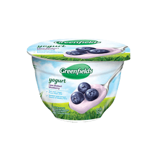 GREENFIELDS YOGURT BLUEBERRY CUP 125g