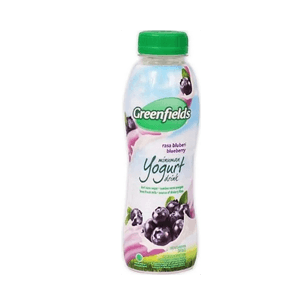 GREENFIELDS YOGURT DRINK BLUEBERRY BTL 250ml