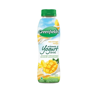 GREENFIELDS YOGURT DRINK MANGO BTL 250ml