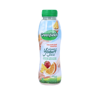 GREENFIELDS YOGURT DRINK MIXFRUIT BTL 250ml