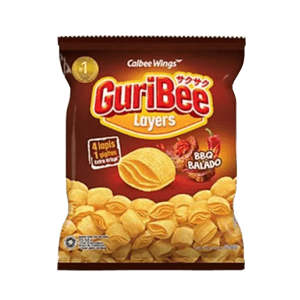 GURIBEE SNACK BBQ BALADO PCK 68/65g