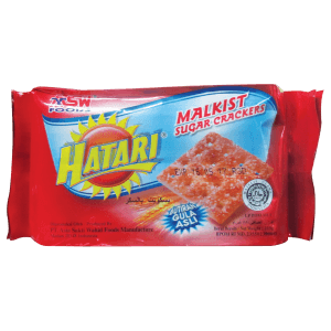HATARI MALKIST SUGAR CRACKERS  PCK 115g