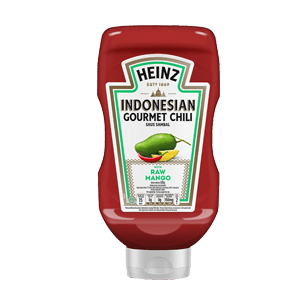 HEINZ INDONESIAN GOURMET CHILI SAUS  BTL 325g