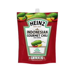 HEINZ INDONESIAN GOURMET CHILI SAUS  PCH 125g