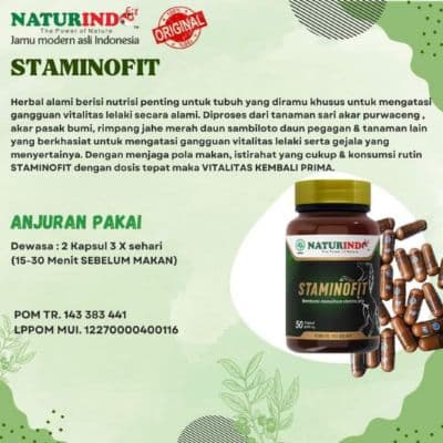 Herbal penambah setamina pria 
