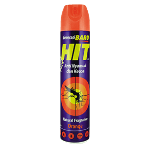 HIT INSEKTISIDA SPRAY ORANGE KLG 600mL