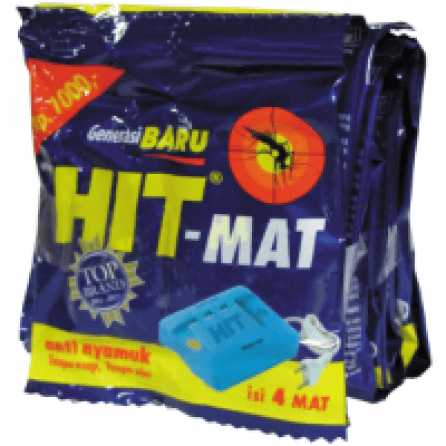 Hit Mat Electric Anti Nyamuk Pck 4'sX12