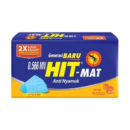 HIT MAT FLORAL 48+6MAT 