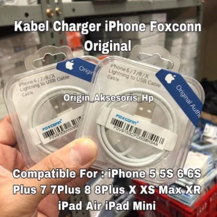 HP Iphone 5 - 8 X Xs Kabel Data Charger
