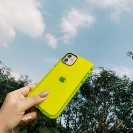 HP Iphone 6 - 11 Pro Max  Case Neon Antiknock