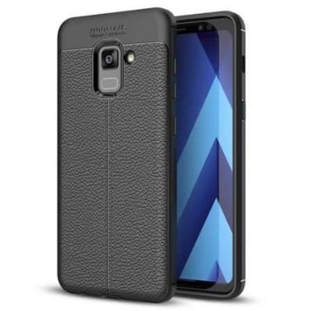 HP Samsung Galaxy A6 Plus Case Kulit Auto Focus