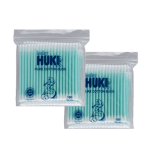 HUKI BABY COTTON BUDS EXTRAFINE 100'S  PCK 