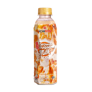 ICHITAN MINUMAN BROWN SUGAR MILK  BTL 310mL