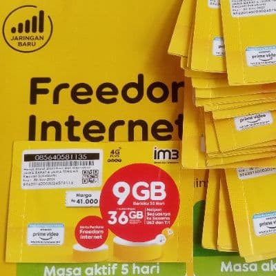 IM3 9gb fress