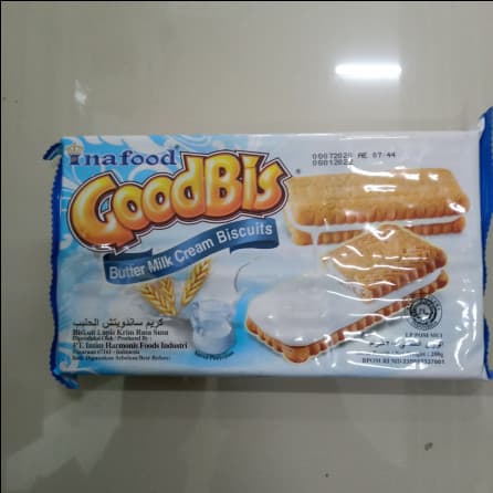 INAFOOD GOODBIS BUTTER MILK CREAM 200G