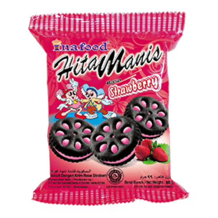 INAFOOD HITAM MANIS STRAWBERRY 99G