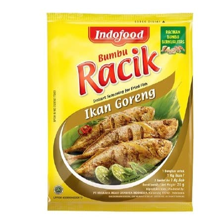 Indofood Bumbu Racik Ikan Goreng 20g 10 Sch
