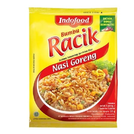 Indofood Bumbu Racik Nasi Goreng 20g 10 Sch