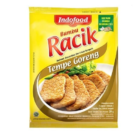 Indofood Bumbu Racik Tempe Goreng 20g 10 Sch