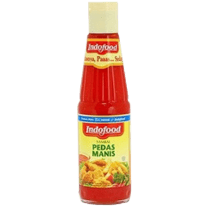 INDOFOOD SAMBAL PEDAS MANIS BTL 335mL