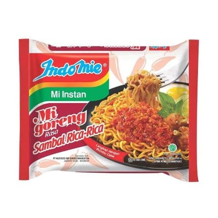INDOMIE INSTAN MI GORENG SAMBAL RICA-RICA 85G