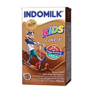 INDOMILK SUSU CAIR UHT KIDS COKELAT TPK 115mL