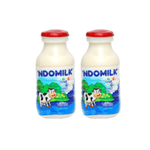 INDOMILK SUSU CAIR VANILA MARIE BTL 190mL
