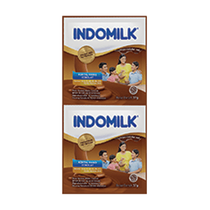 INDOMILK SUSU KENTAL MANIS COKLAT PCK 6X37g