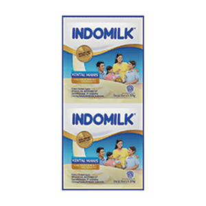 INDOMILK SUSU KENTAL MANIS PUTIH PCK 6X37g