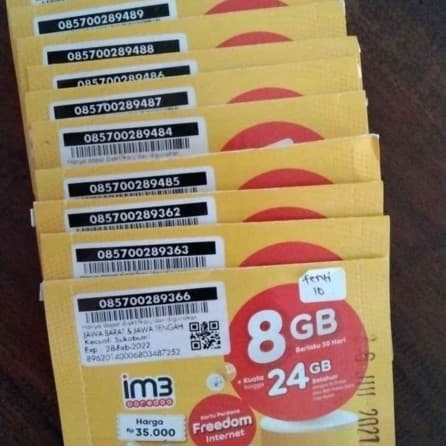 Indosat 8gb