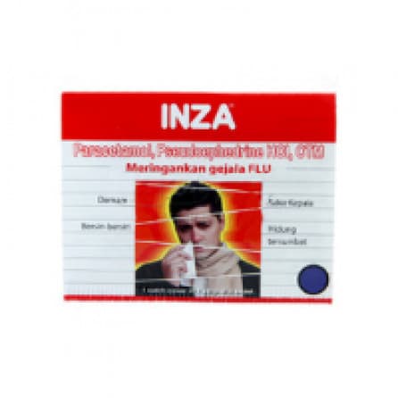 Inza Obat Sakit Flu Isi 4 Tablet