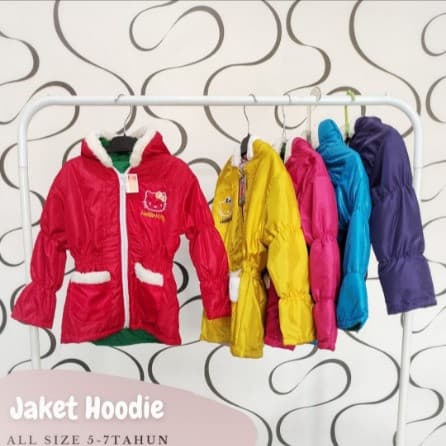 Jaket Anak Perempuan All Size Usia 5 - 7 Tahun