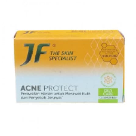 Jf Sabun Mandi Acne Protect Oily Care Bar 90g