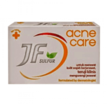 Jf Sabun Mandi Sulfur Acne Treatment Bar 65g
