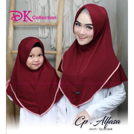 Jilbab Alfasa Sepasang Ibu & Anak
