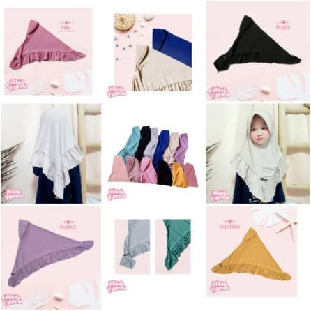 Jilbab Yumna - Jilbab Anak