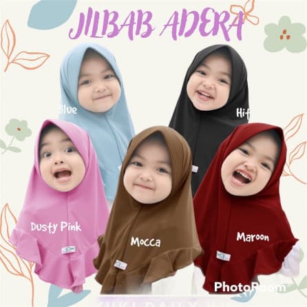 Jilbab Anak ADERA Lucu