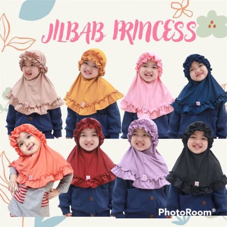 Jilbab Anak PRINCESS Lucu
