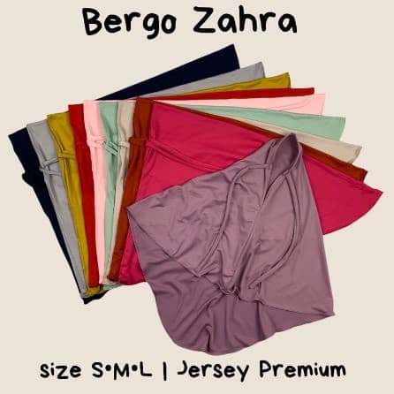 Jilbab Bergo Anak 2 - 5 Tahun