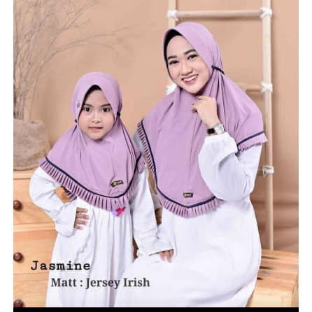 Jilbab Instan Humaira Sepasang Ibu & Anak 